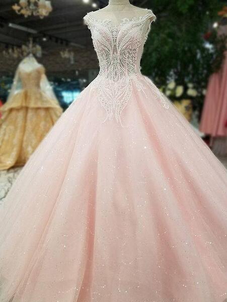 عکس لباس عروس رنگ نباتی
