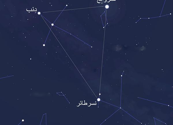 عکس صورت فلکی قو