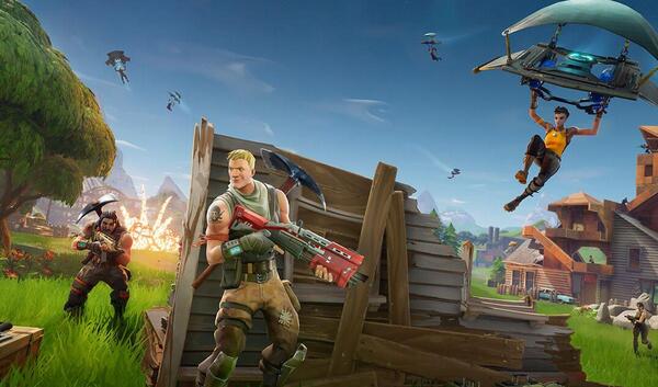 عکس صفحه گوشی فورتنایت