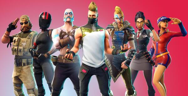 عکس صفحه گوشی فورتنایت