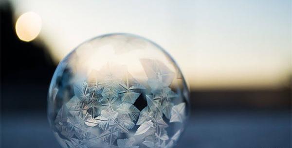 عکس قلب یخ زده برای پروفایل