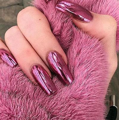 عکس ناخن دخترانه