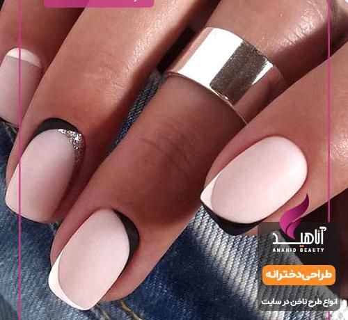 عکس ناخن دخترانه