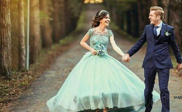عکس عاشقانه عروس و داماد خارجی