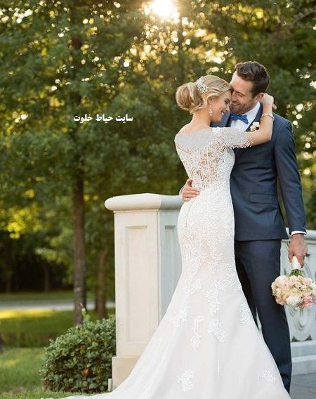 عکس عاشقانه عروس و داماد خارجی