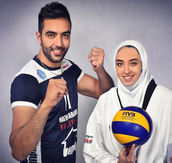 عکس عروسی کیمیا علیزاده