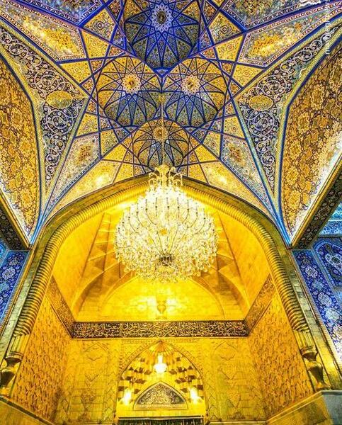 عکس ایوان طلای امام حسین