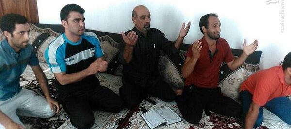 عکس مادر حسن یزدانی
