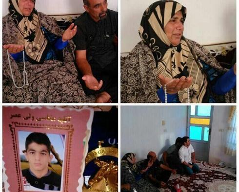 عکس مادر حسن یزدانی