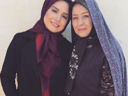 عکس مادر مهراوه شریفی نیا