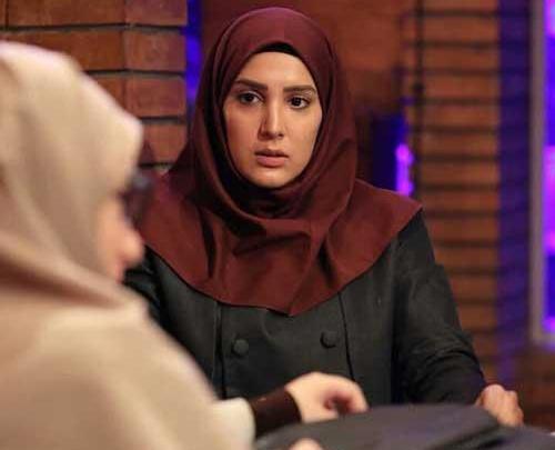 عکس نامزد قاسم در سریال بچه مهندس