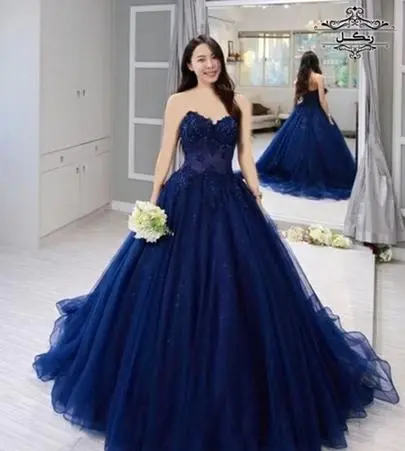 عکس لباس عروس رنگی برای عقد
