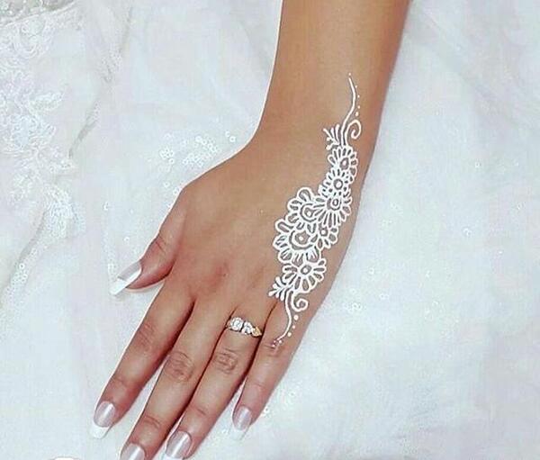 عکس سفید دست