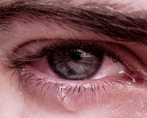 عکس چشم دختر گریه کرده