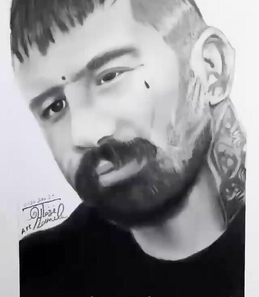 عکس نقاشی وحید مرادی