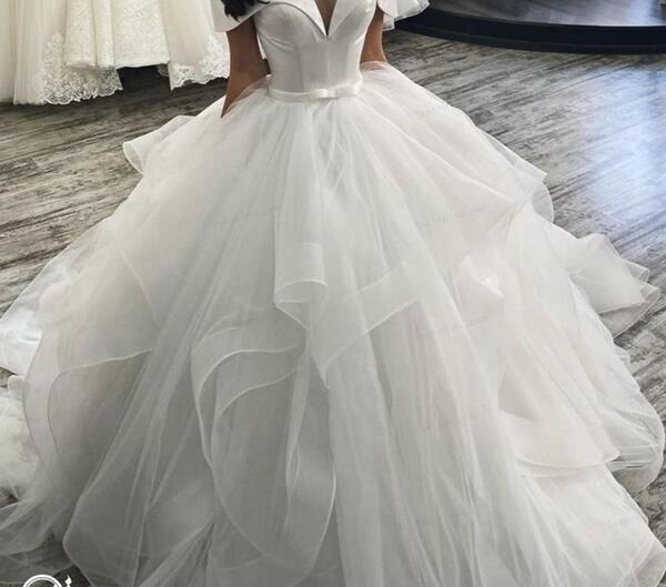 عکس لباس عروس حلزونی
