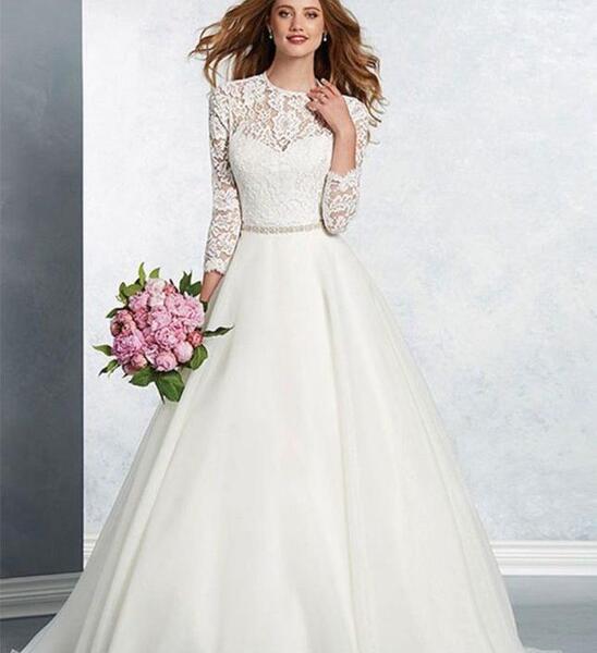 عکس ساده لباس عروس
