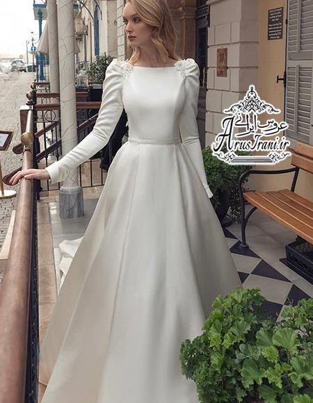 عکس ساده لباس عروس