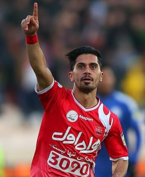 عکس بازی کن پرسپولیس