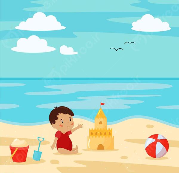 عکس دریای کارتونی