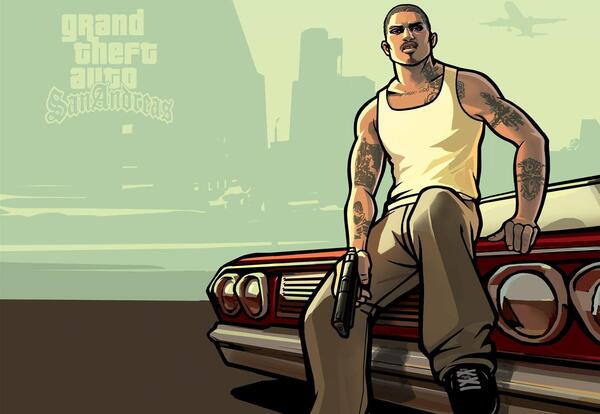 عکس بازی gta sa
