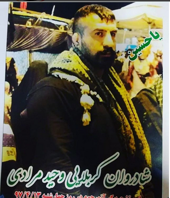 عکس قبر وحید مرادی
