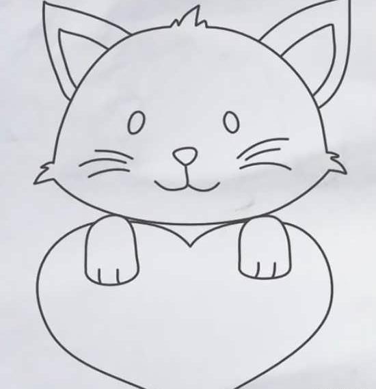 عکس گربه فانتزی برای نقاشی