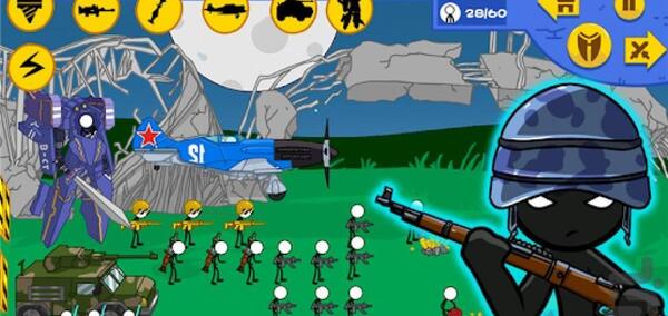 عکس بازی stick war