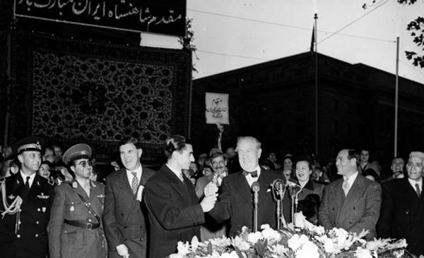 عکس سفر شاه به آمریکا