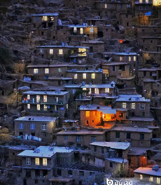 عکس روستا پالنگان