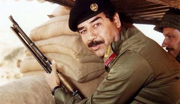 عکس سگ صدام