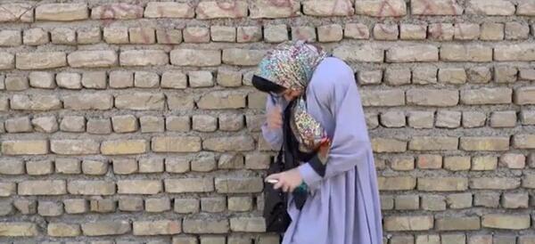 عکس پشت صحنه طنز سرنا امینی