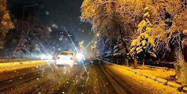 عکس کابل برف