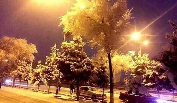 عکس کابل برف