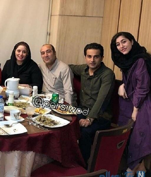عکس ژاله صامتی و پسرش