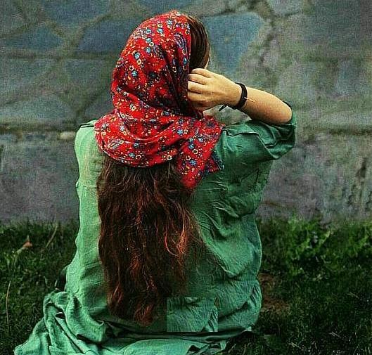 عکس دختر تنها جدید