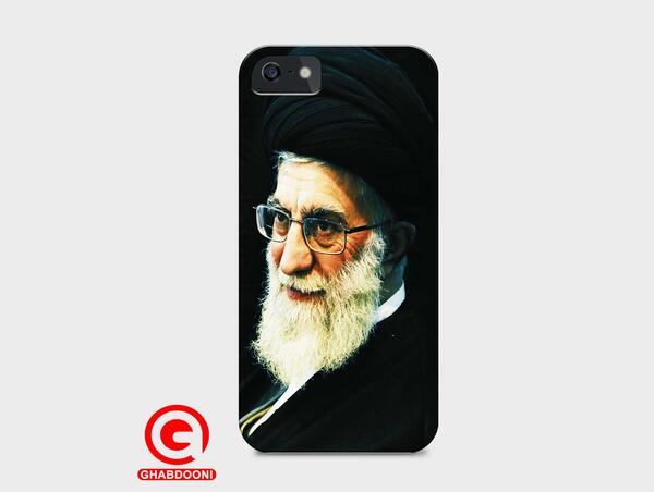 عکس گوشی خامنه ای
