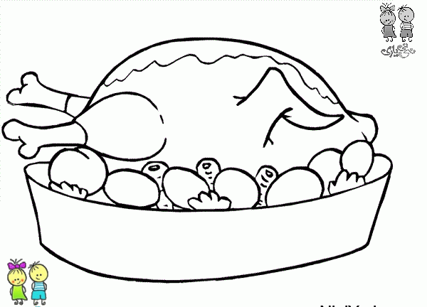عکس نقاشی غذا