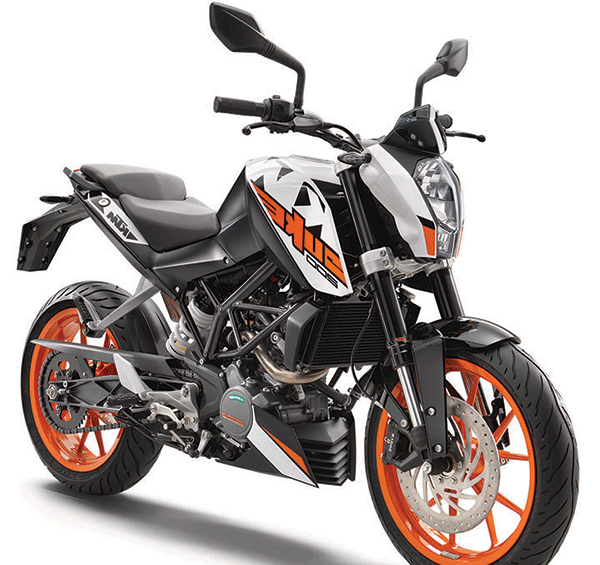 عکس موتور ktm duke