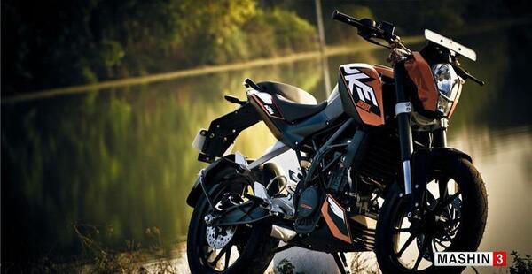 عکس موتور ktm duke