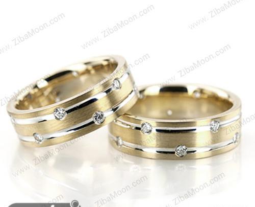 عکس حلقه ازدواج نگین دار جدید