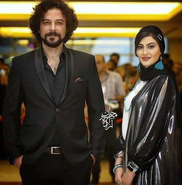 عکس با حجاب مریم مومن