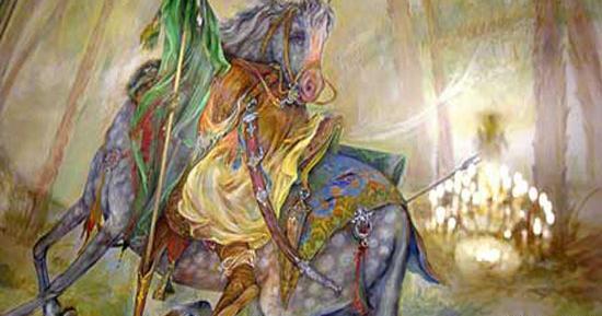 عکس امام حسین فرشچیان