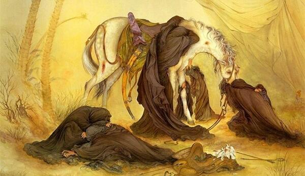 عکس امام حسین فرشچیان