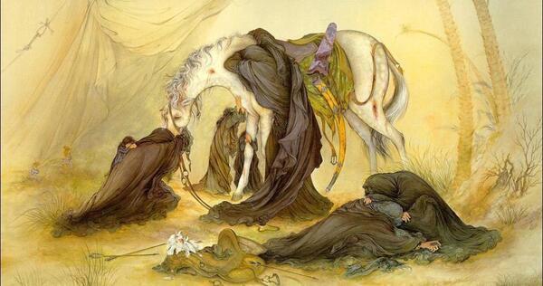 عکس امام حسین فرشچیان