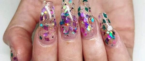 عکس ناخن ژله ای بچه گانه