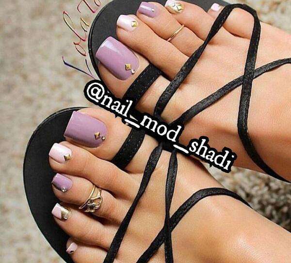 عکس کاشت ناخن پا