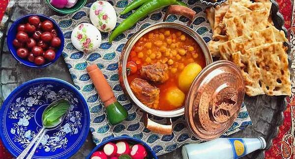 عکس آبگوشت رژیمی