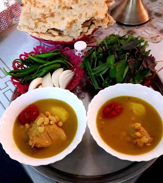عکس آبگوشت رژیمی
