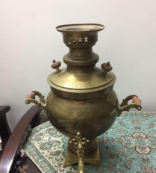 عکس سماور زغالی قدیمی
